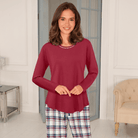 Lady Avenue Cotton Flannel - Ruby Red - 83-2086-194