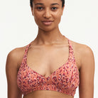 Chantelle Eos Wirefree - Orange Leopard - C11T60-0J5