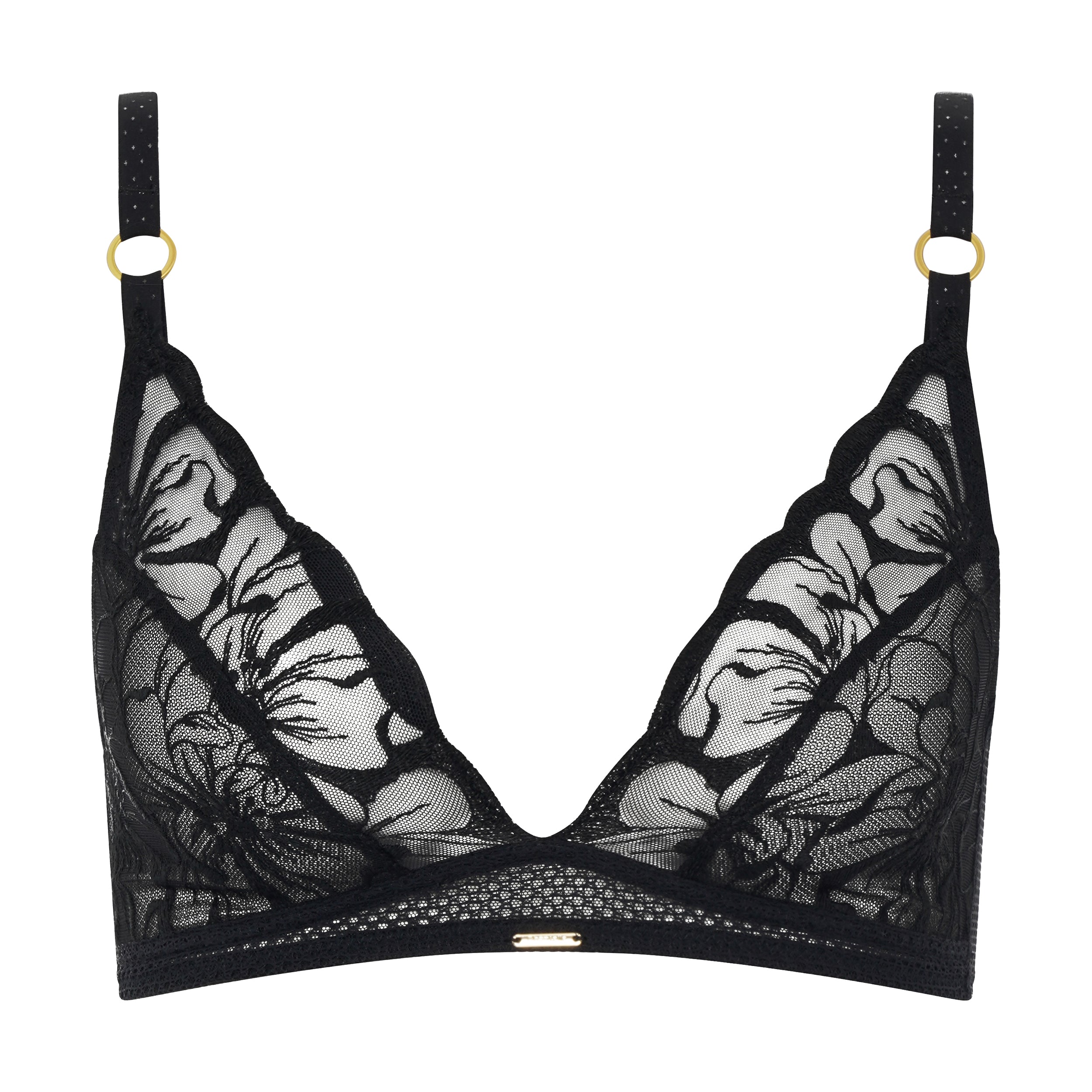 Chantelle Fleurs - Black - C12M80-011