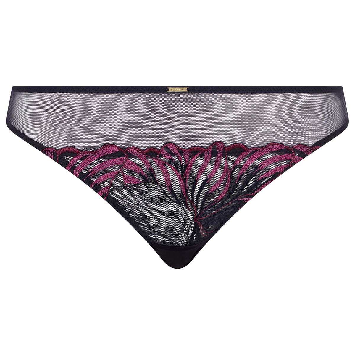 Chantelle Legend tanga trusse, blå - C15YG0 - E15 - Ocean Aurora