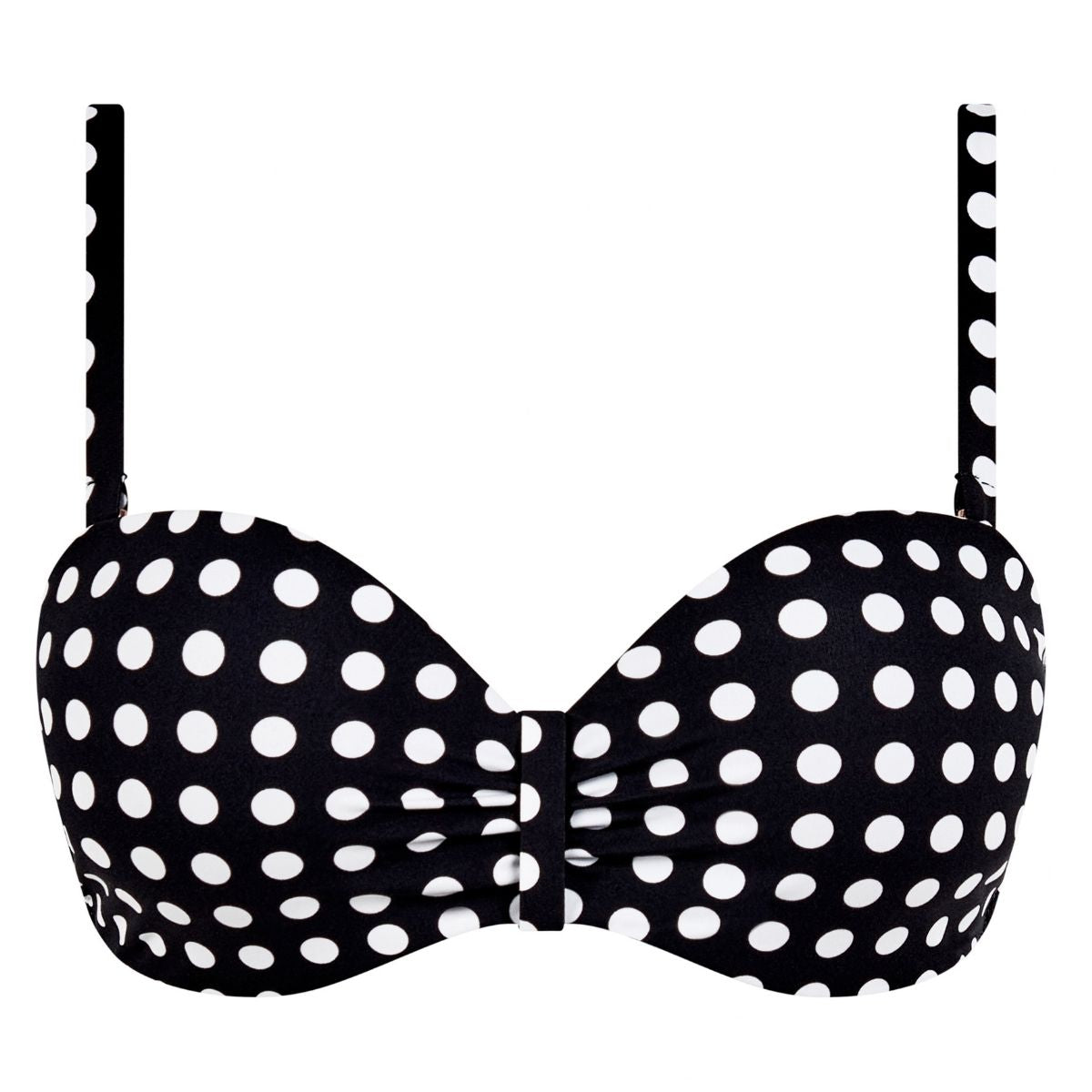 Chantelle Sauvage bandeau bikinitop, sort - C17UNK - C68 - Dolce