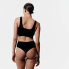 Chantelle SoftStretch Power Scoop top, sort - C26BQ2 - 011 - Black