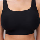 Chantelle SoftStretch Power Scoop top, sort - C26BQ2 - 011 - Black