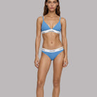 Calvin Klein Icon trekant BH, lyseblå - LV00QF8498 - C32 - Blue Descent