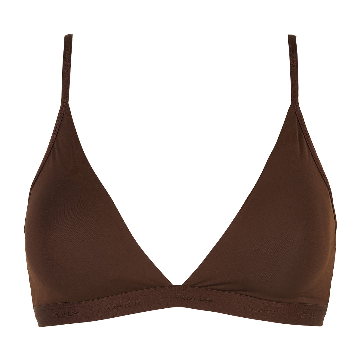 Calvin Klein Lingeri Light Lined Triangle - Umber - QF6758E-RX2