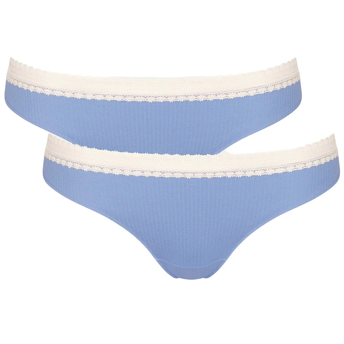 Sloggi Go Ribbed - Blue - 10213152-00IB