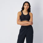Shock Absorber Ultimate Run Padded sports BH, sort - U10057 - KK001 - Black
