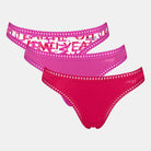 Sloggi GO Crush C3P - Pink Dark Combination - 10219704-M020