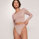 Sloggi Ever Infused Aloe tai trusse, nude - 10216214 - 6116 - Foggy Mauve