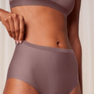 Triumph Shape Smart maxi trusse, lilla - 10209655 - 00UD - Rose Brown