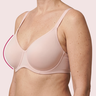 Les bonnets épousent bien la forme de mes seins